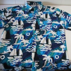 Vintage Angelica Hawaiian Shirt Made in USA